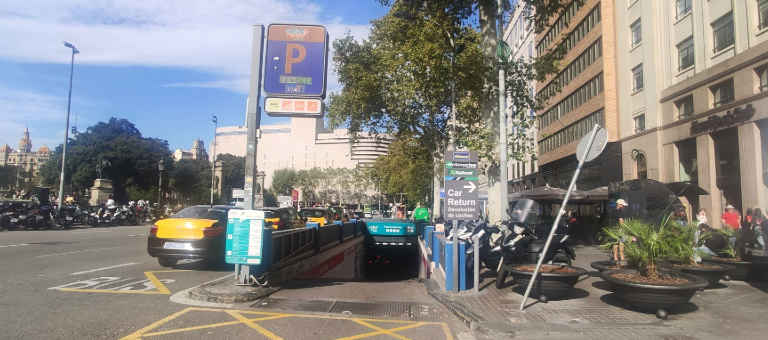 Parking Saba Bamsa Plaça Catalunya